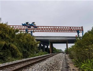 陽信高速南星樞紐互通頂推施工圓滿完成，落梁工作即將展開！